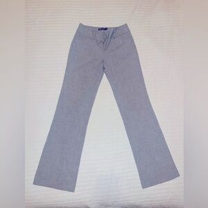 New York & Co Size 2 TALL Grey Dress Pant